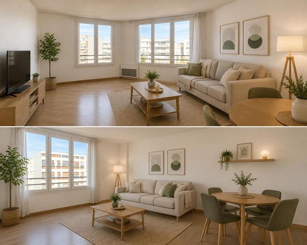 Appartement ERMONT CENTRE - 2 pièces -48.02 m²