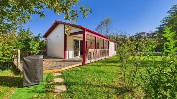 CHALET + PARCELLE DE TERRAIN EN PARC RÉSIDENTIEL DE LOISIR Hasparren