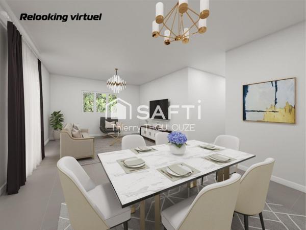 Villa T7 sur 2 niveaux avec fort potentiel locatif