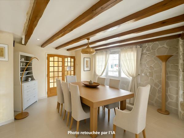 Maison avec sous-sol total a vendre sur Réau - 5 pièces a rénover