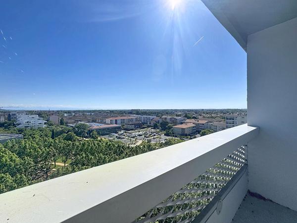 Appartement Muret 4 pièce(s) 77.25 m2 avec balcon vue Pyrénées.