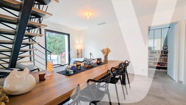 Maison contemporaine 127 m² avec piscine – 4 chambres – Emplacement privilégié - 33260 La Teste-de-Buch - Réf 86215223