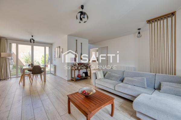 BORDEAUX-BEL AIR : Maison avec 3 ch, garage, jardin