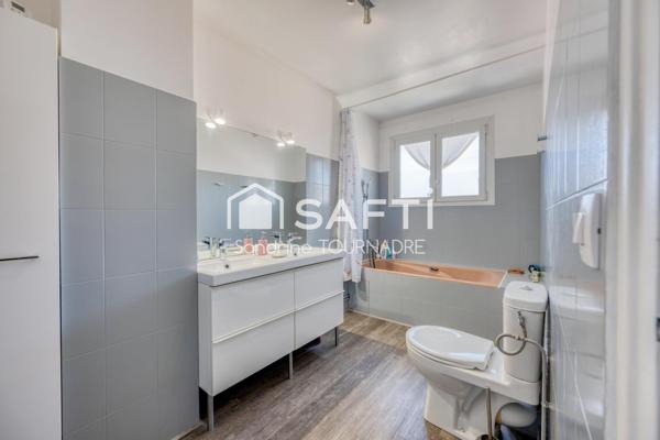 BORDEAUX-BEL AIR : Maison avec 3 ch, garage, jardin
