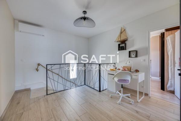 BORDEAUX-BEL AIR : Maison avec 3 ch, garage, jardin