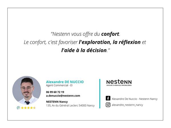 NANCY LECLERC - Quartier ARTEM / THERMAL - Appartement 3 pièces 59.03 m2