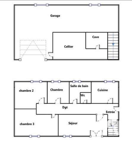 Maison à vendre 5 pièces 85,6 m² Évron