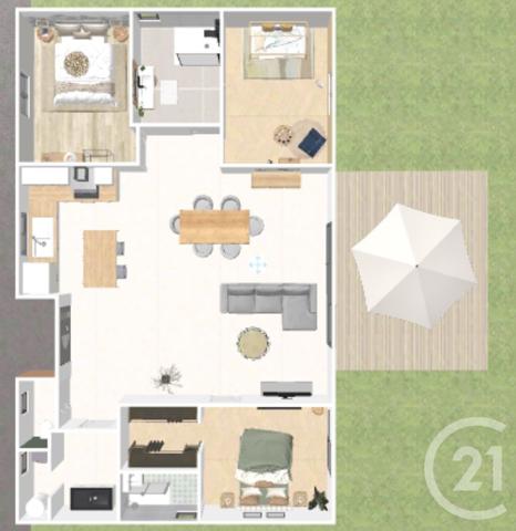 Terrain à vendre  949 m2 BORGO - 202