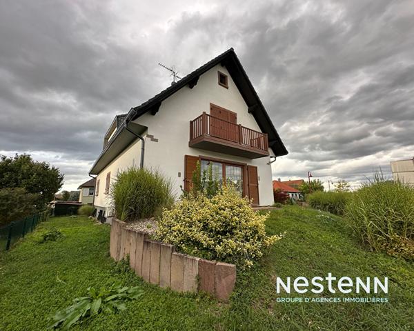 Baisse de prix : spacieuse, 250m2 maison familiale 8 pieces avec jardin a Drusenheim