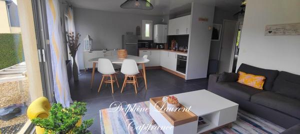 Appartement en rez de jardin à vendre type 2 pièces à HOULGATE (14)