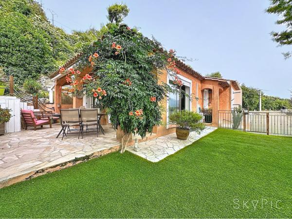 Gattières proche Village - Maison individuelle 5 pièces