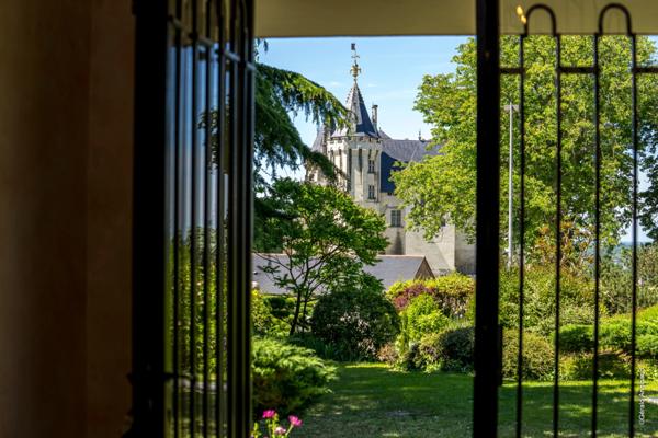 Propriete d'exception à vendre à SAUMUR (49400) Panorama d'exception sur le château et la Loire - 328m² - 2278m²-piscine