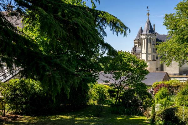 Propriete d'exception à vendre à SAUMUR (49400) Panorama d'exception sur le château et la Loire - 328m² - 2278m²-piscine