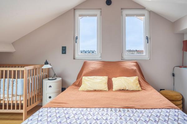 Appartement duplex d’architecte avec atelier et jardin partagé au quartier des Fleurs