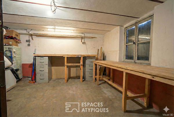 Appartement duplex d’architecte avec atelier et jardin partagé au quartier des Fleurs