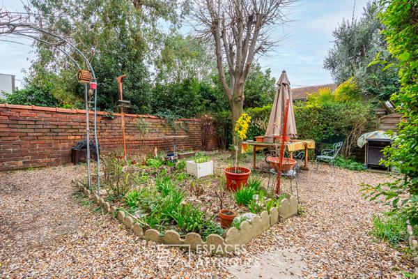 Appartement duplex d’architecte avec atelier et jardin partagé au quartier des Fleurs