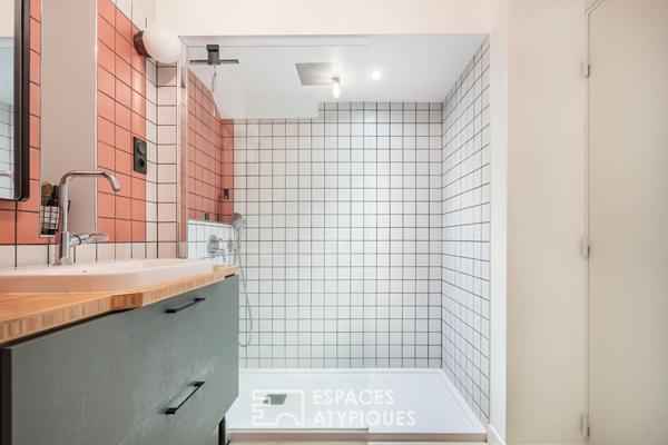 Appartement duplex d’architecte avec atelier et jardin partagé au quartier des Fleurs