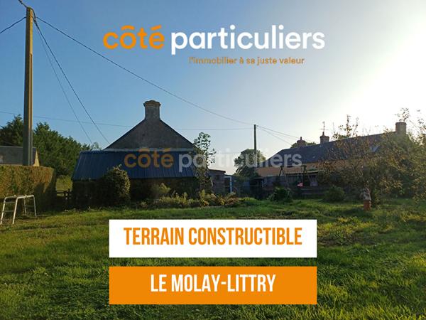 Vente Terrain535 m² - LE MOLAY LITTRY (14330)