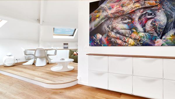 Duplex cocooning Saint Germain En Laye 4 pièces 85.67 m2 au sol 575 000 € **  - Référence  18575