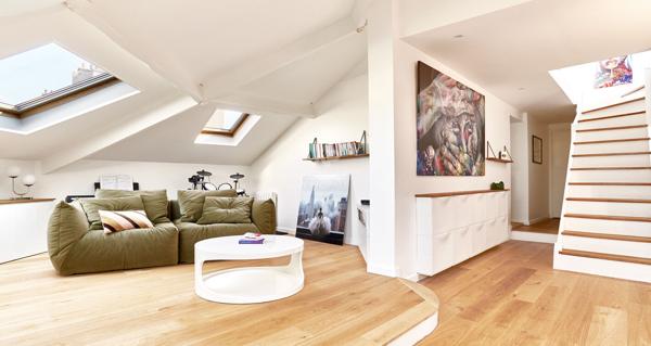 Duplex cocooning Saint Germain En Laye 4 pièces 85.67 m2 au sol 575 000 € **  - Référence  18575