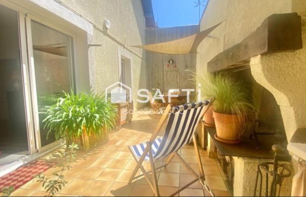 Echoppe au calme au centre de Gujan-Mestras           3 chambres et 2 petites mansardées avec beau séjour traversant