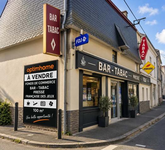 A VENDRE – BAR TABAC FDJ PRESSE – SAINT-NAZAIRE – AFFAIRE IDÉALE POUR UN COUPLE