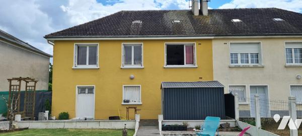 A 10 min à pied du centre-ville : maison individuelle à vendre Sablé-sur-Sarthe dans la Sarthe (72)