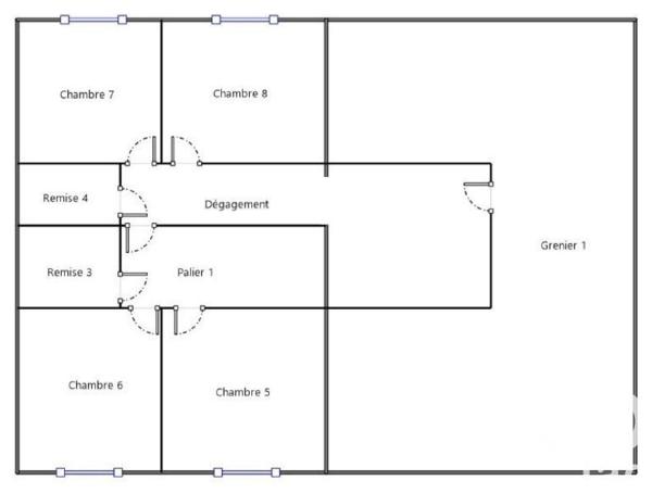 Maison à vendre 10 pièces 208 m² Crocq