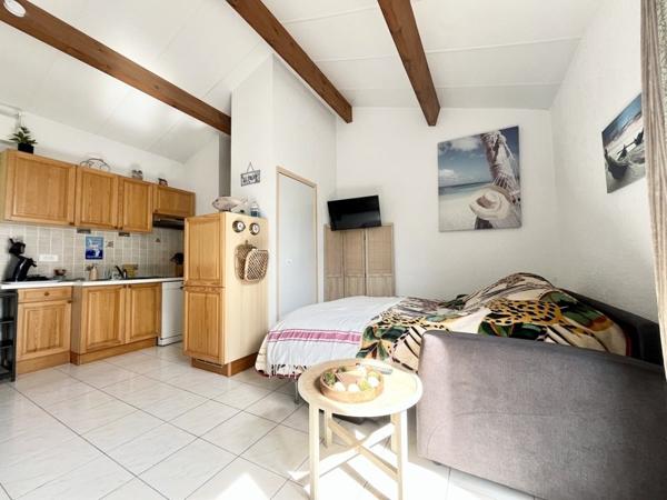 Appartement à vendre |                                       Saint-Trojan-les-Bains |                                        1 pièce  |  25 m²