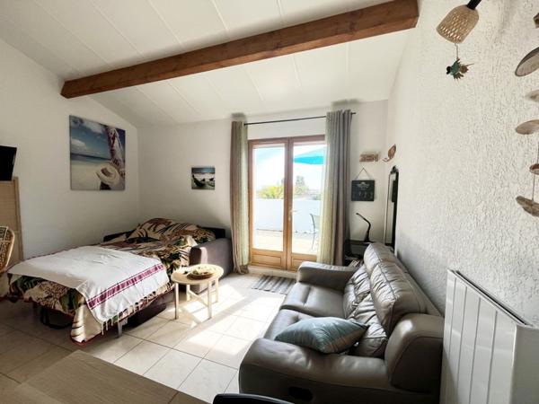Appartement à vendre |                                       Saint-Trojan-les-Bains |                                        1 pièce  |  25 m²