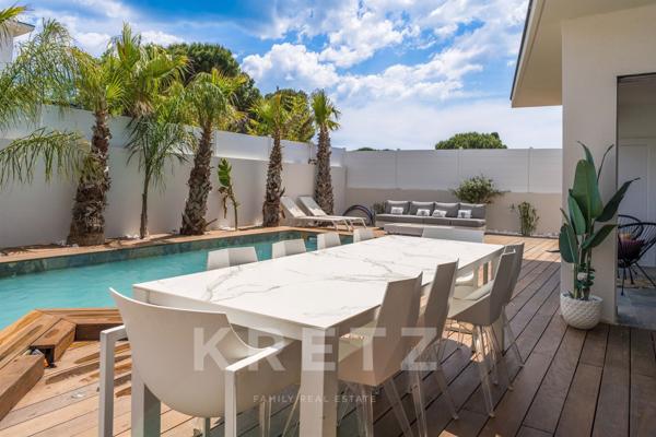 Villa contemporaine en bord de mer