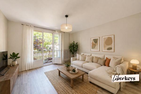 Appartement rénové 3 pièces - traversant - 52 m² avec balcon et cave - Trappes