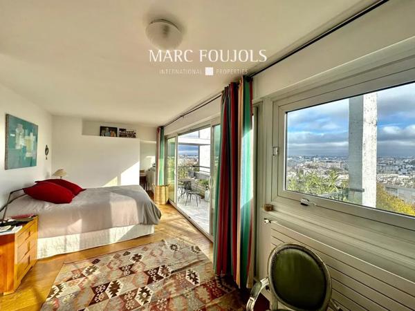 MEUDON. Maison d’architecte avec vue sur Paris