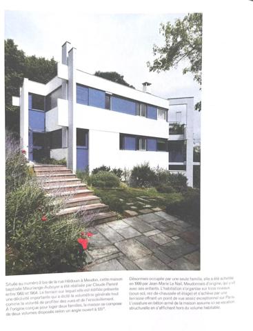 MEUDON. Maison d’architecte avec vue sur Paris