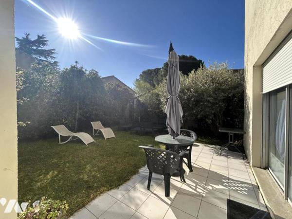 Montélimar, appartement de 49m2 en rez de jardin , parking privatif et cave.