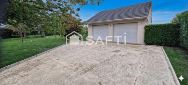 maison 4 chambres plain-pied sans vis à vis sur terrain clos.