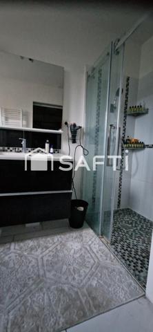 maison 4 chambres plain-pied sans vis à vis sur terrain clos.