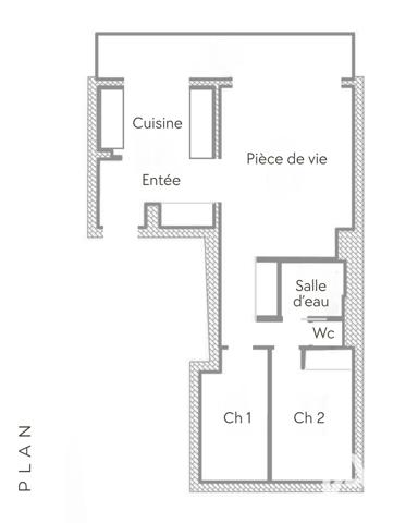 Appartement (prestige) à vendre 3 pièces 61,37 m² Biarritz