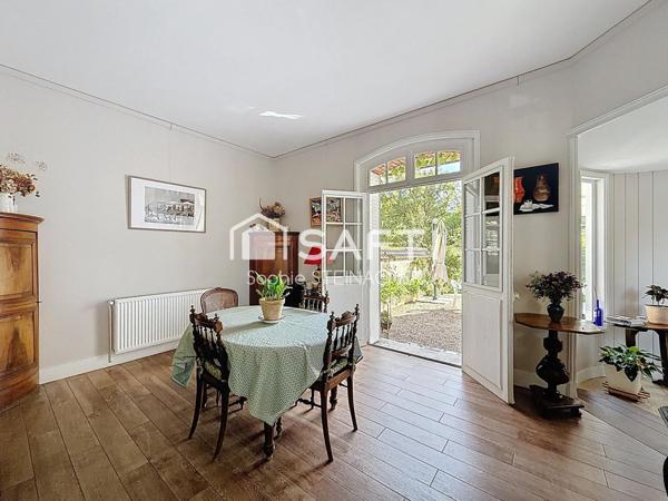 Maison ancienne 192m² terrain de 800m² DPE D