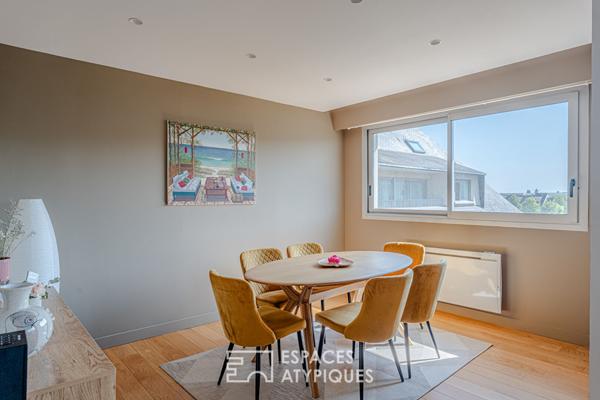 Magnifique duplex contemporain en dernier étage