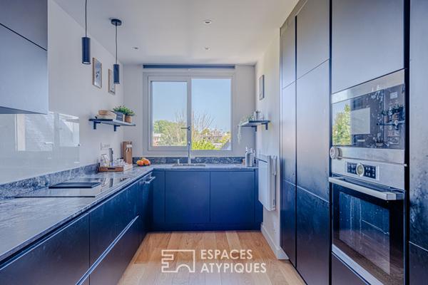 Magnifique duplex contemporain en dernier étage