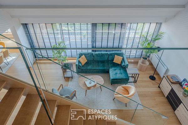 Magnifique duplex contemporain en dernier étage