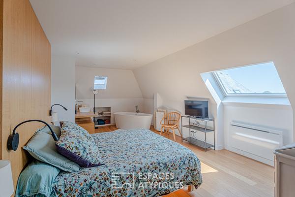 Magnifique duplex contemporain en dernier étage