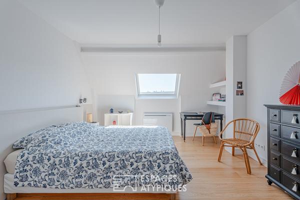 Magnifique duplex contemporain en dernier étage