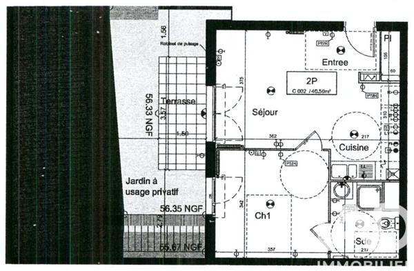 Appartement à vendre 2 pièces 40 m² Les Pavillons-sous-Bois