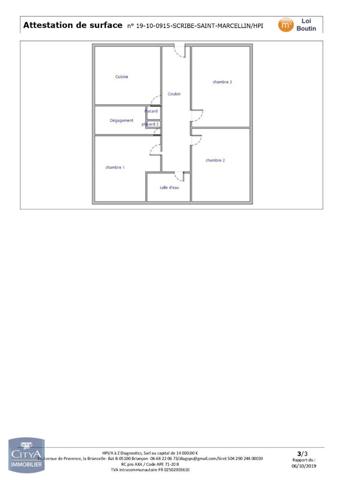 Appartement à louer 3 pièces 82.59m²