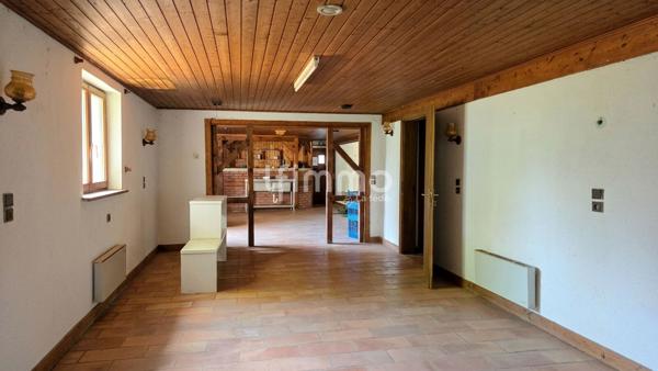 Immeuble mixte 400m² + dépendances sur 20 ares