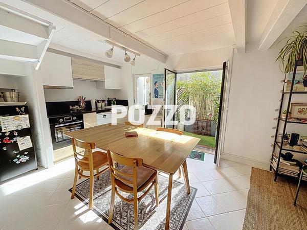 Maison de pêcheur 3 chambres avec terrasse au calme TROUVILLE SUR MER