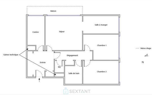 Un appartement coup de coeur offrant une vue panoramique exceptionelle