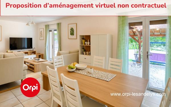 Maison à vendre    6 pièces • 91 m2 Les Andelys